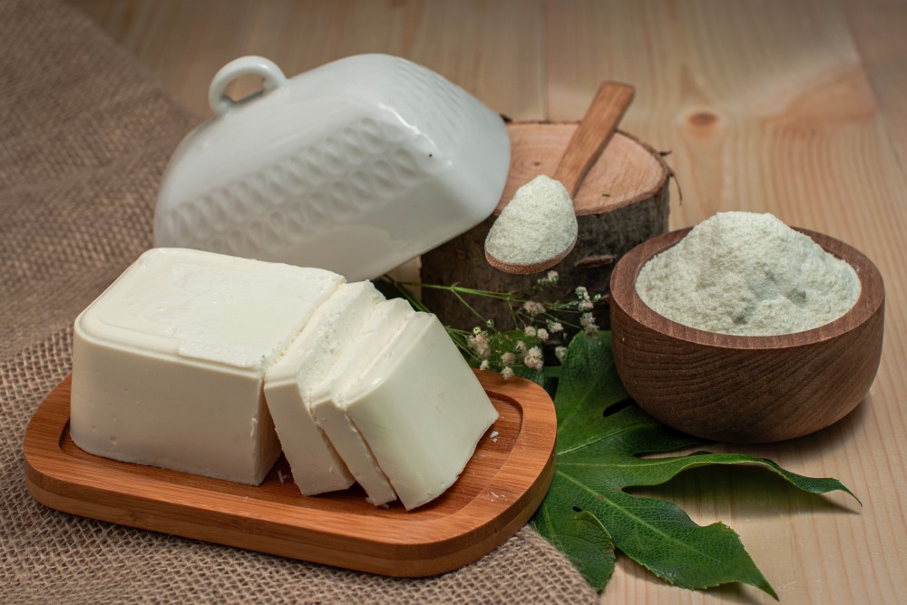 پودر پنیر خالص سفید